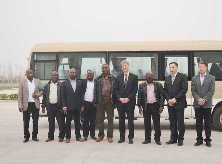 A delegation led by the Governor of Niassa Province Province of Mozambique visited
